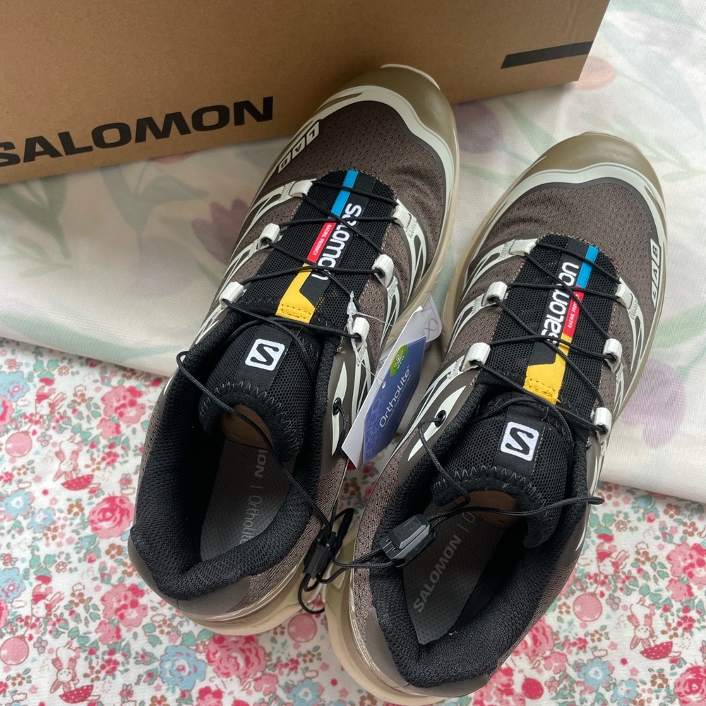 Salomon Men's Trail Runners - Brown, Beige, Black - Picture 6 of 8